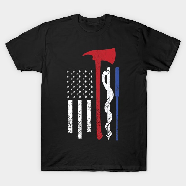 First responders T-Shirt by Litho